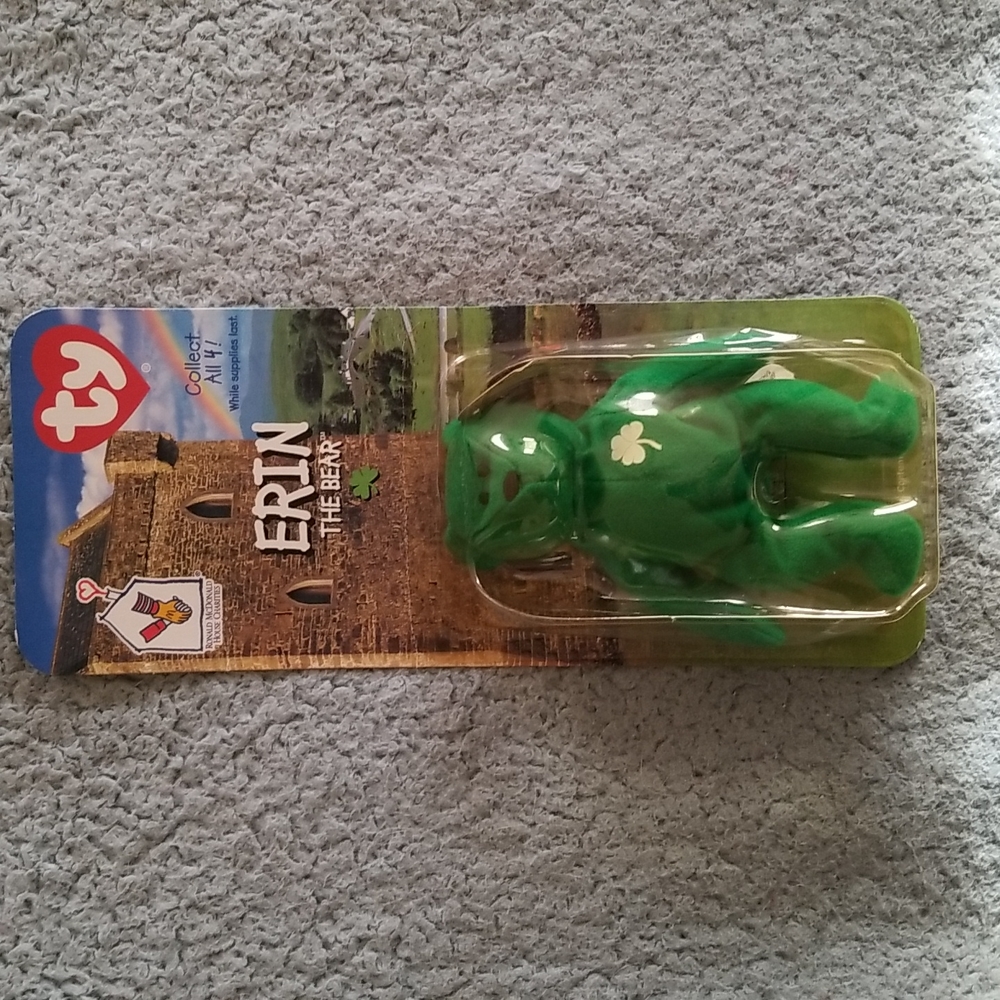 McDonald Beanie Baby "Erin"